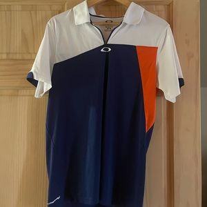 Tri Color Oakley Polo